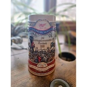 Miller High Life  Great American Achievements Beer Stein /1st Transcon Railway